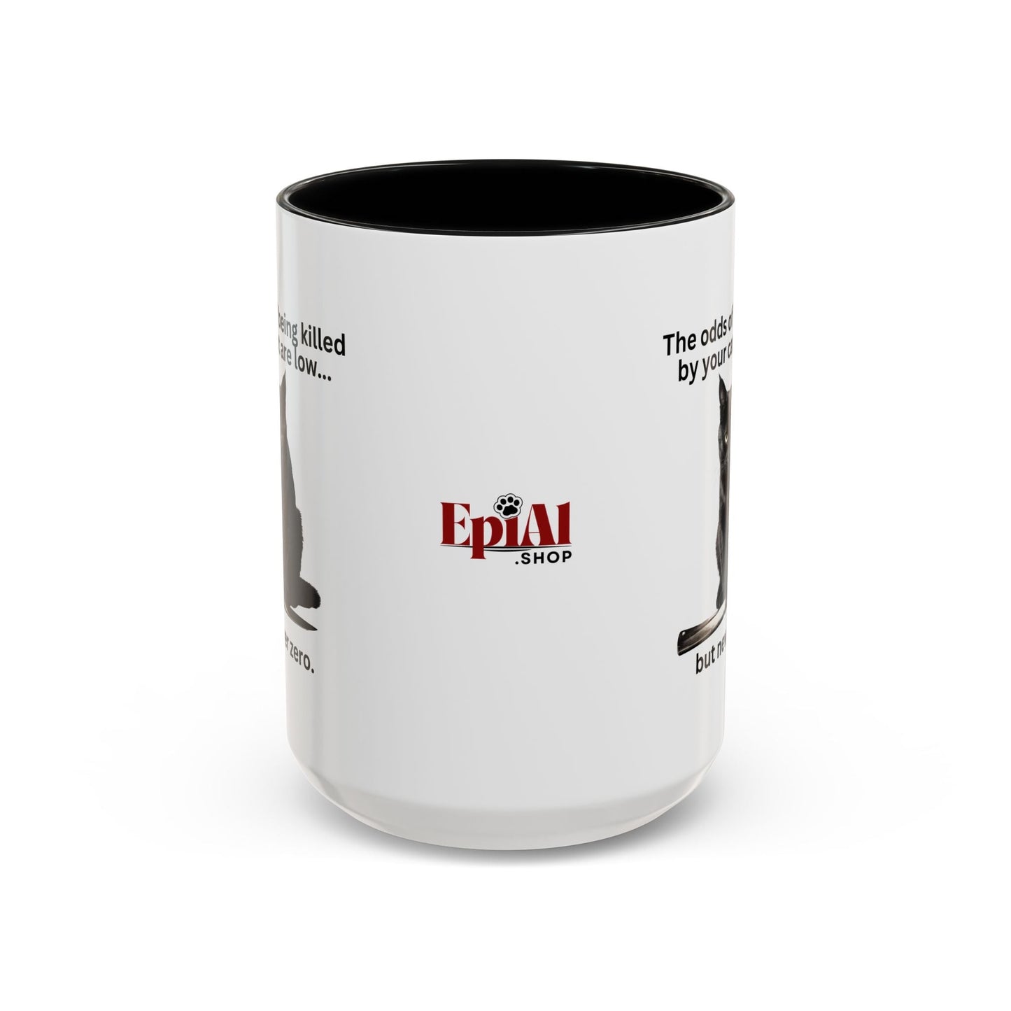 Charming Cat-Themed Accent Coffee Mug (11oz & 15oz) - Korvel