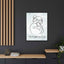 L'impression sur toile Chat Le Monde Peut Attendre