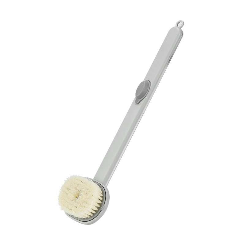 Long Handled Shower Massage Brush with Soft Bristles