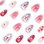 European and American popular manicure wearable nails cross flash diamond explosive wearable nails fake nails - Korvel