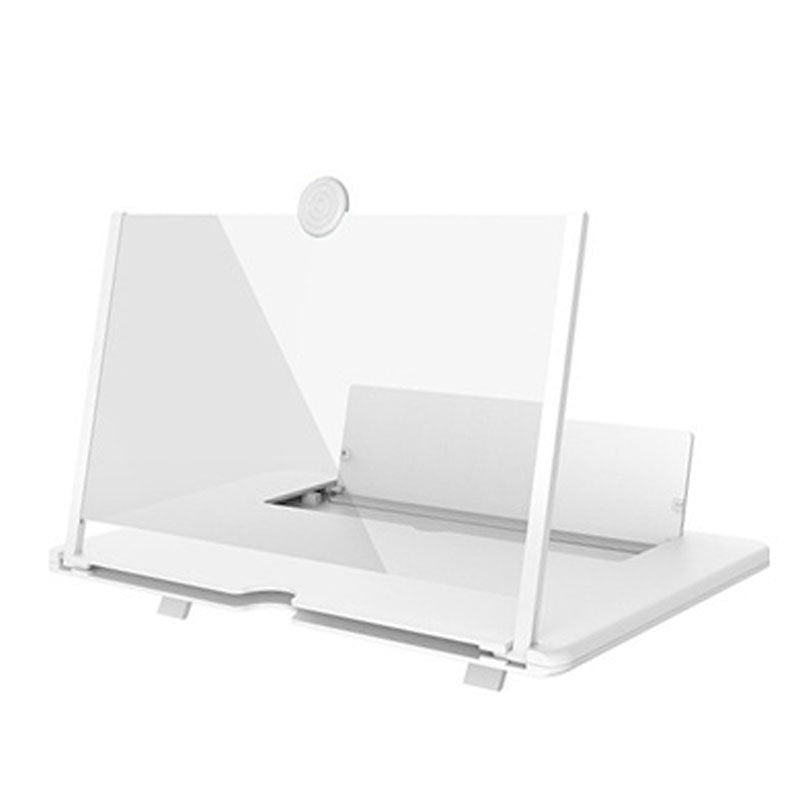 14-Inch Cell Phone Screen Amplifier Pull-Out Creative Stretching 3D Cell Phone Magnifying Glass Holder Amplifier - Korvel