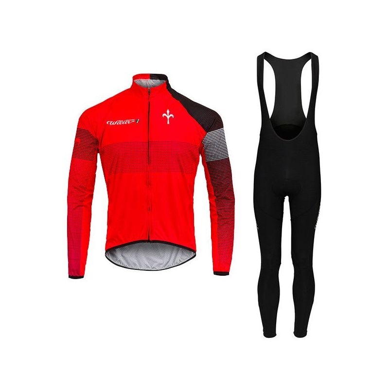 Premium Winter Wool Cycling Jacket Suit