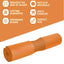 Strength Squat Pad, Comfortable Barbell Sponge for Hip, Squats and Lunges Orange barbell mat - Korvel