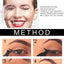 Seal Eyeliner Liquid Pen Quick-Drying Non Smudge Waterproof Eyeliner Double-Ended Eyeliner Beauty Makeup - Korvel
