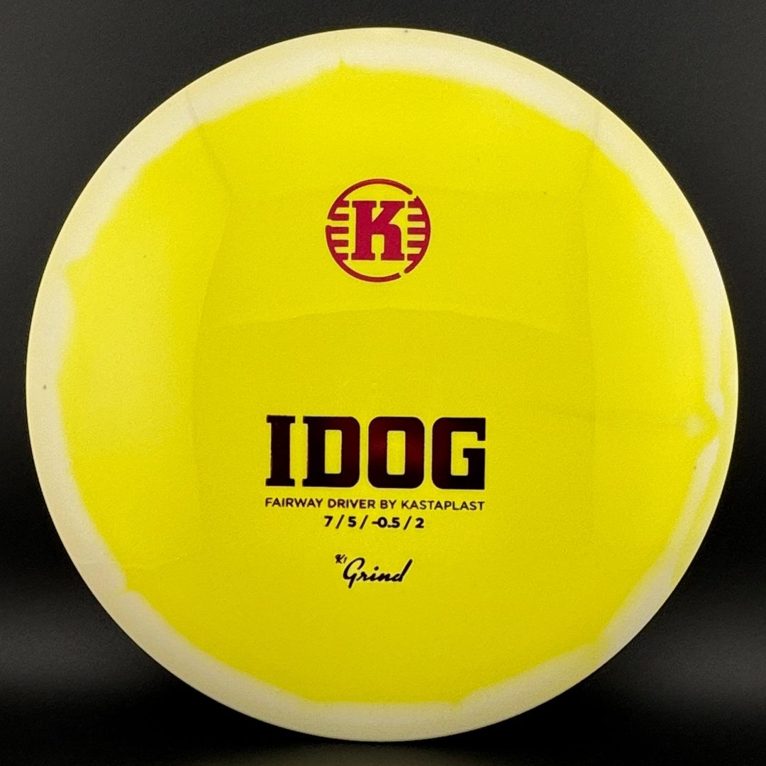K1 Grind Idog - First Run Disc Golf Driver