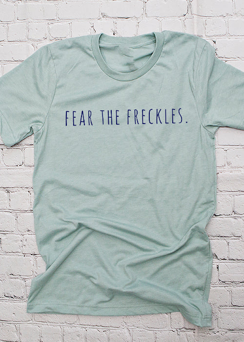 Fear The Freckles Baseball Batting Tee