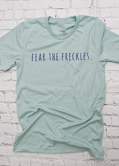 Fear The Freckles Baseball Batting Tee