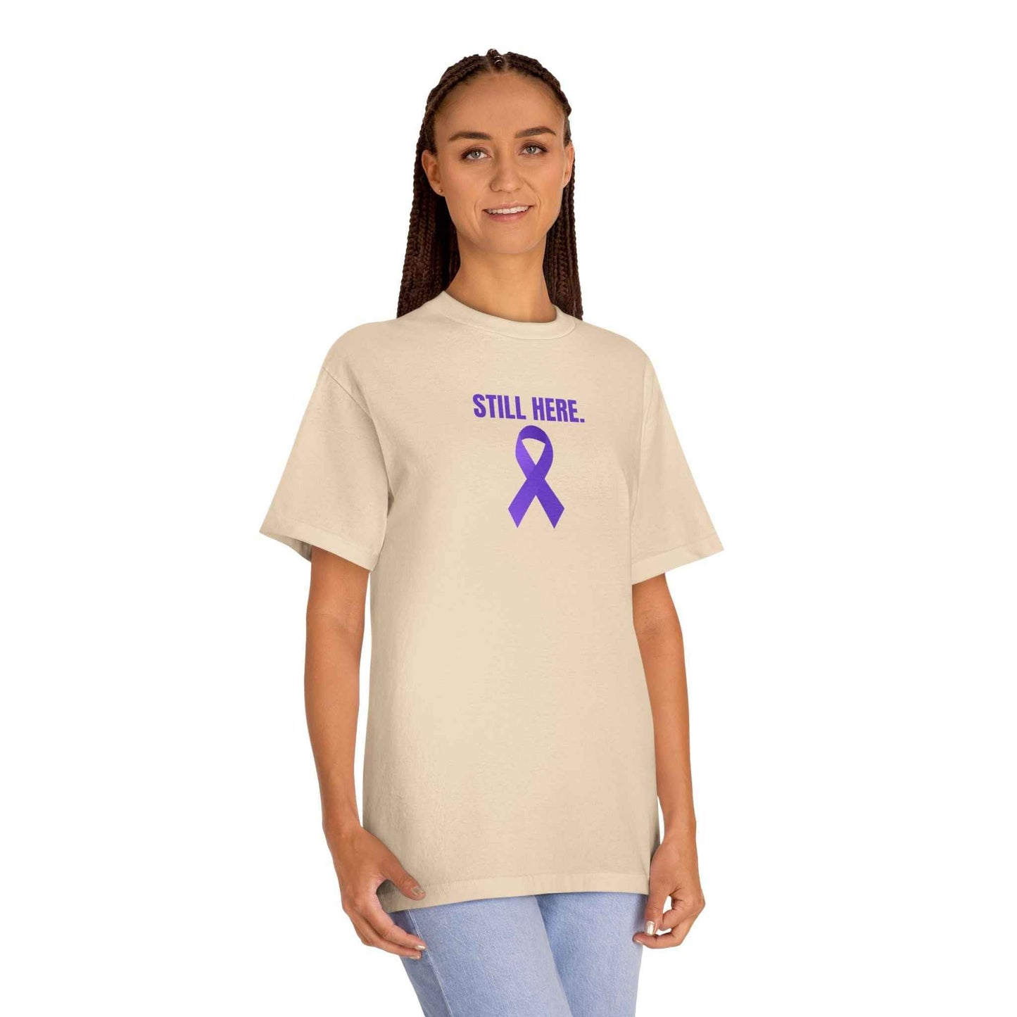 Still Here. T-shirt de sensibilisation à l'épilepsie