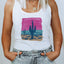 Cactus Sunset Racerback Tank Top