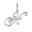 Hip Hop Grass Letter Pendant with Cuban Chain