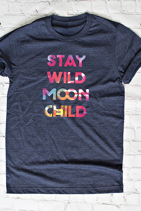 Stay Wild Moon Child Baseball Batting Tee - Korvel