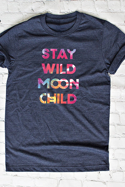 Stay Wild Moon Child Baseball Batting Tee - Korvel
