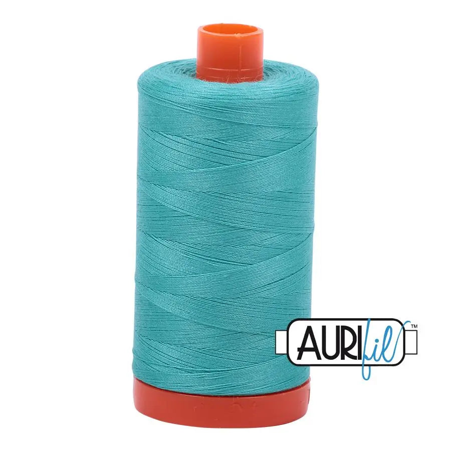 Light Jade Aurifil Cotton 50wt Large Spool