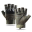 Tactical half-finger gloves men's soft shell protective microfiber special forces military fans sports cycling outdoor - Korvel
