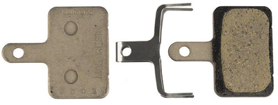 Plaquettes de frein à disque Shimano M05-RX - Composé en résine avec plaque de support en acier