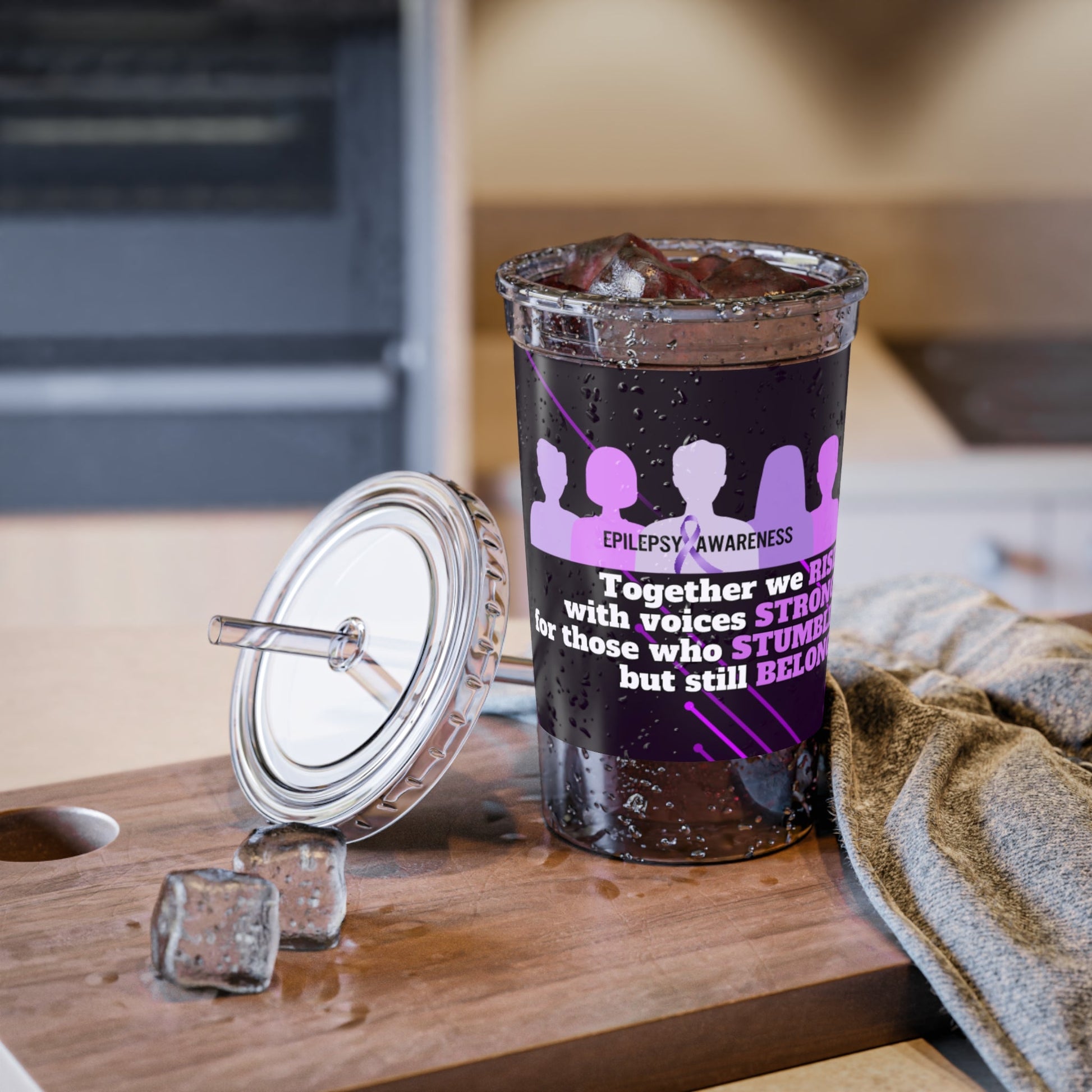 Elevate Your Sip: Stylish Insulated Acrylic Tumbler - Korvel