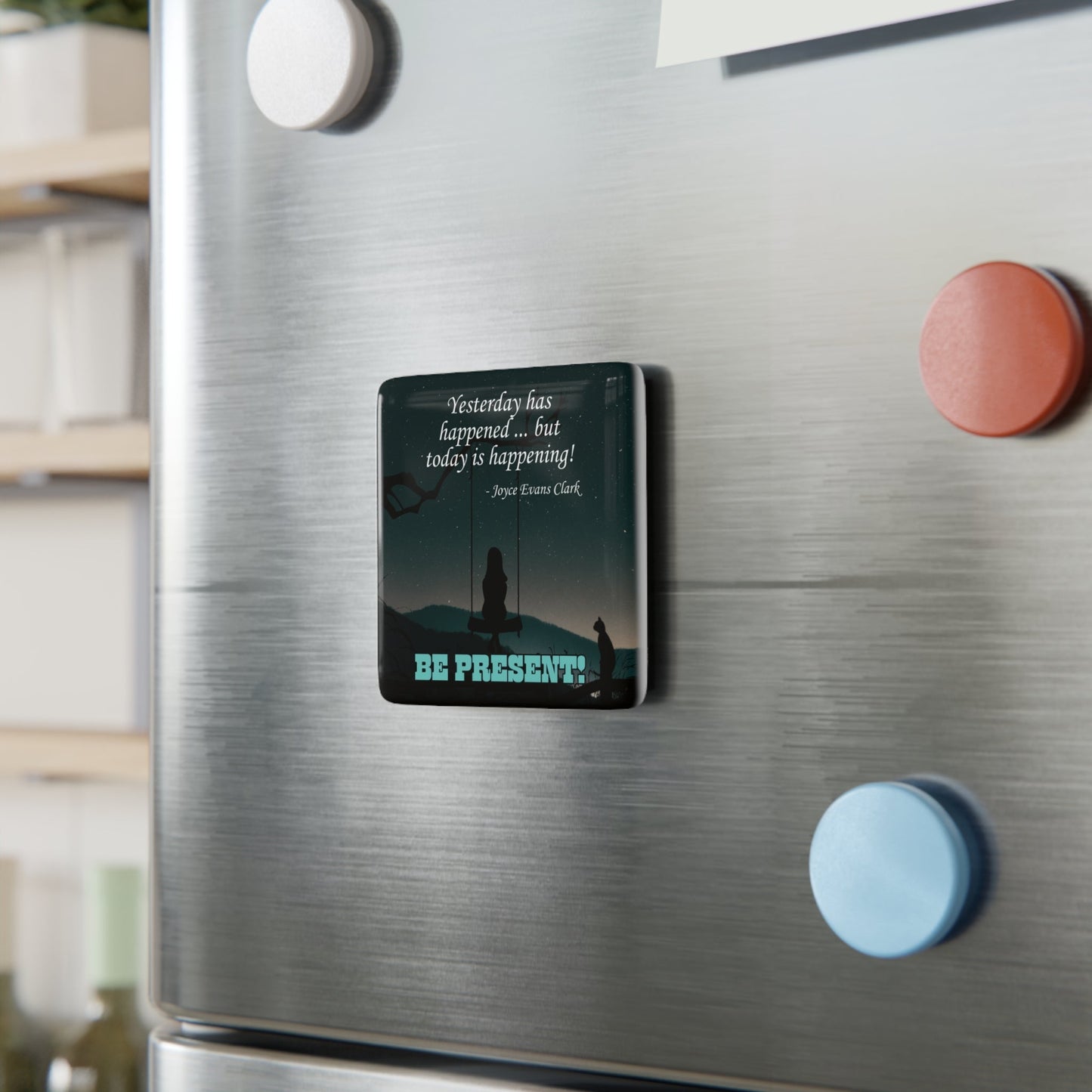 Happening Square Magnet - Personal Touch for Your Home