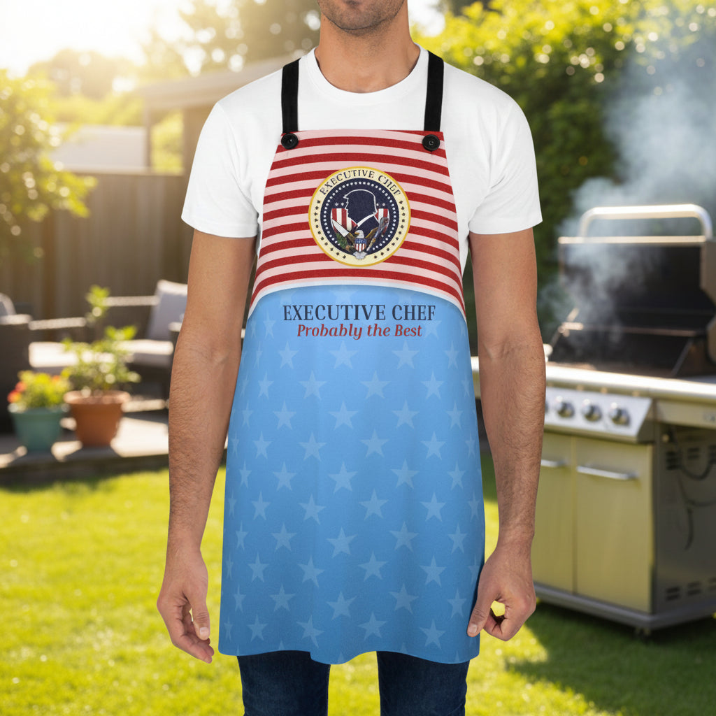 Executive Chef Political Parody Apron
