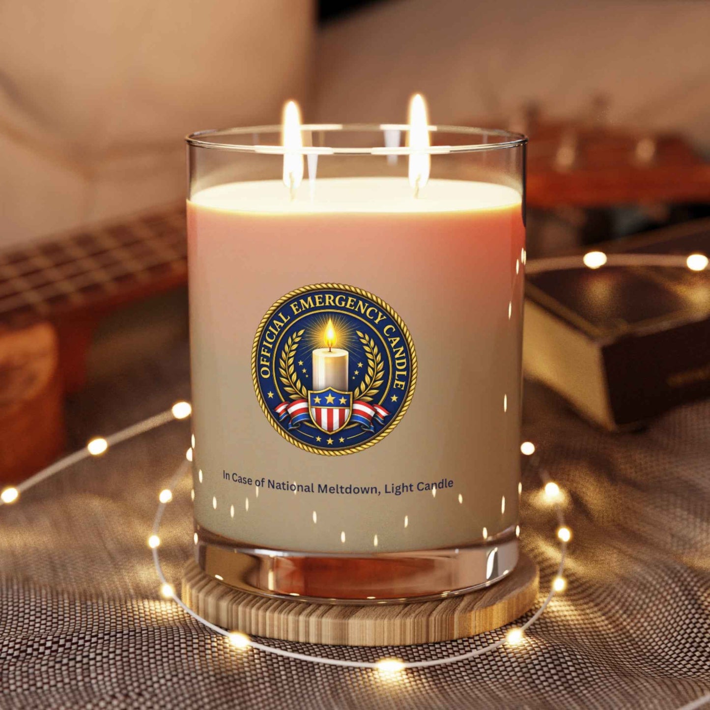 Vela de Emergencia Oficial – Vela de Novelties Patriótica (11 oz)