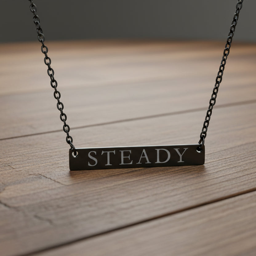 STEADY Bar Necklace – Minimalist Jewelry for Everyday Wear