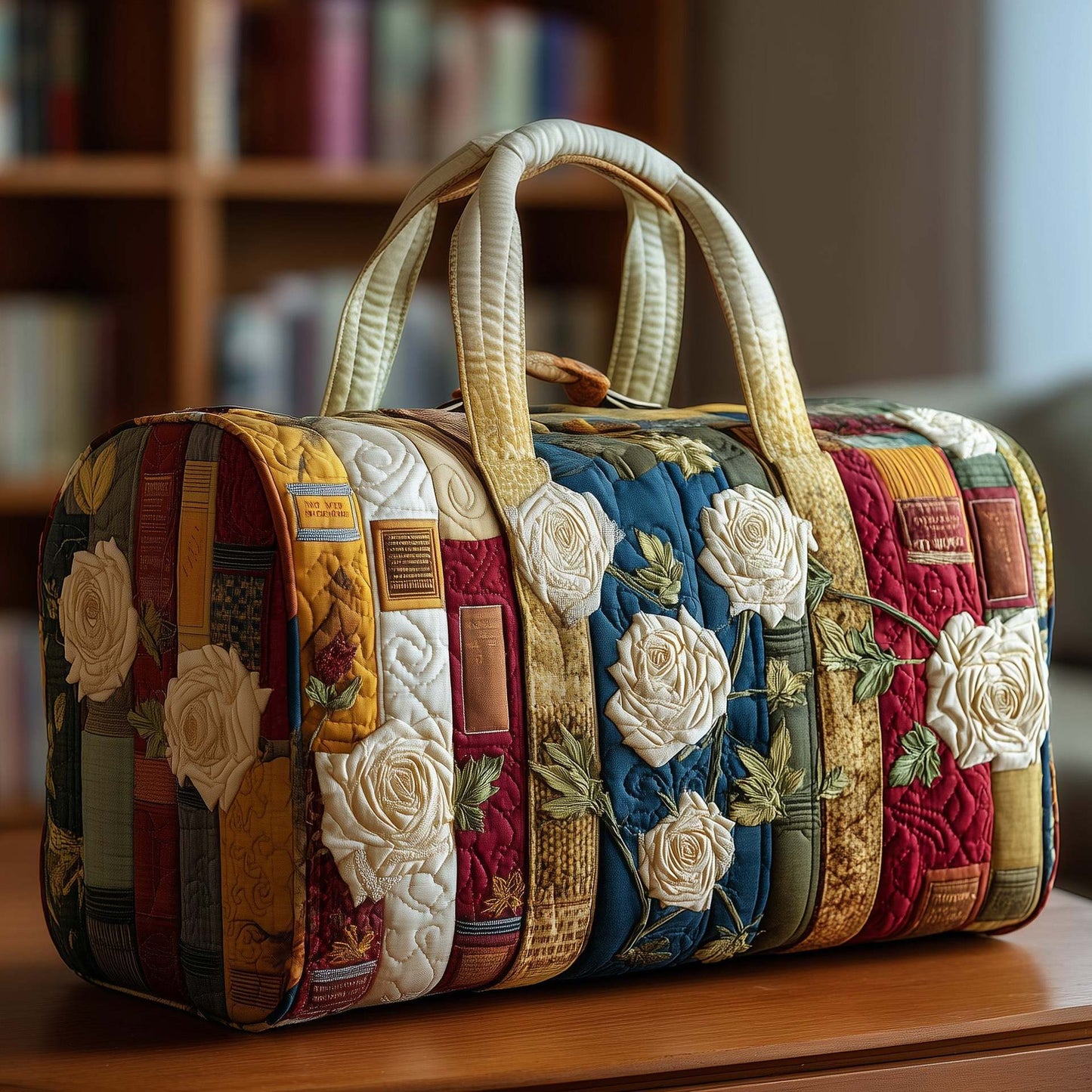 Bookwind Series Handheld Quilted Travel Bag - Multi-Functional