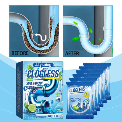Premium Drain Cleaning Powder for Effective Clog Removal