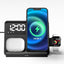The thermometer clock supports wireless charging and night light charging - Korvel