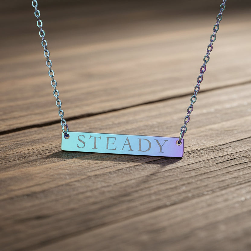 STEADY Bar Necklace – Minimalist Jewelry for Everyday Wear