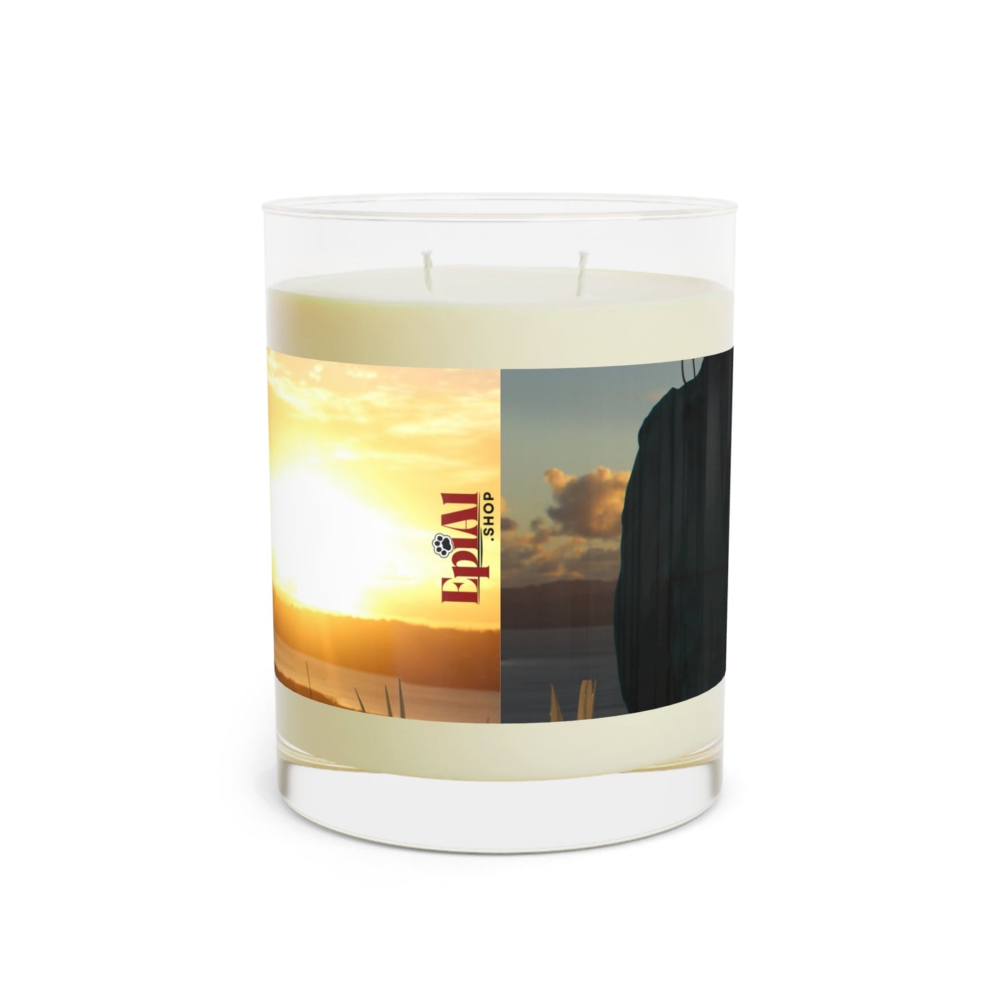 Vela Aromática Life Comes with Cats - Tarro de Vidrio de 11oz