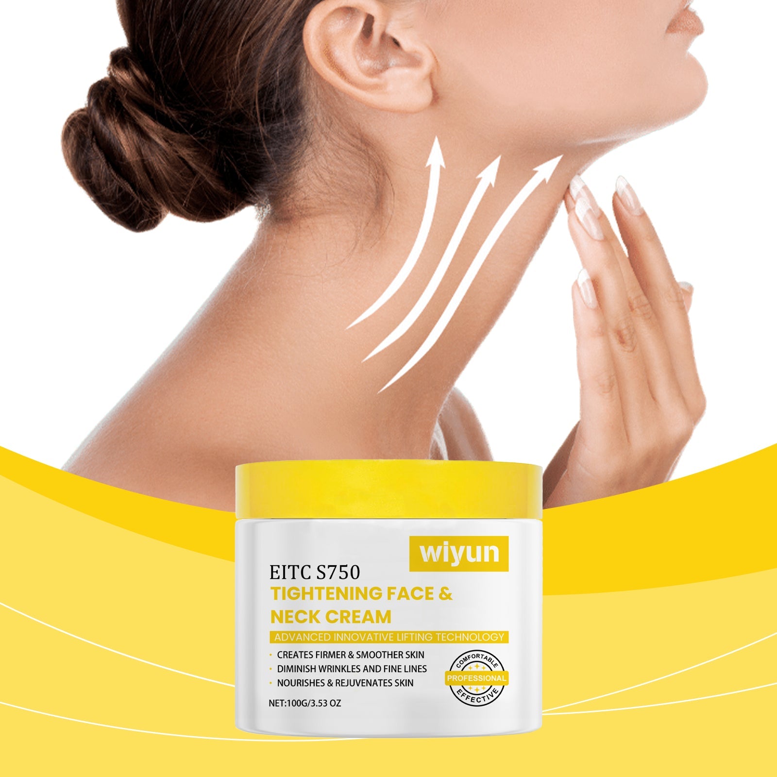 Neck Firming Cream Moisturizes And Gently Lifts And Tightens Neck Skin And Lightens Fine Lines - Korvel