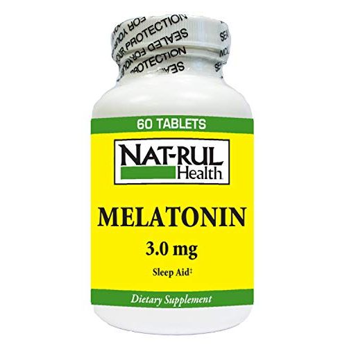 Comprimés de mélatonine Natrul Health 3 MG - 60 unités