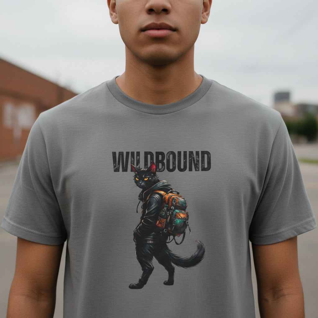 Wildbound Backpack Cat Heavyweight Tee