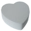 Heart Shaped Styrofoam Cake Dummy - Various Sizes