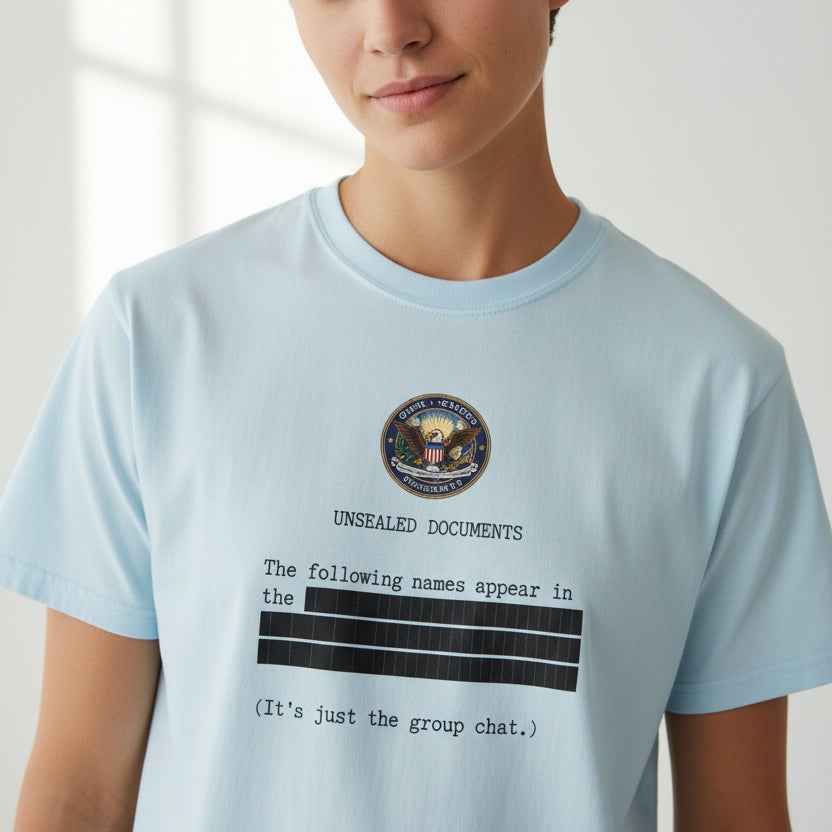 Unsealed Documents Unisex T-Shirt - Political Satire Tee