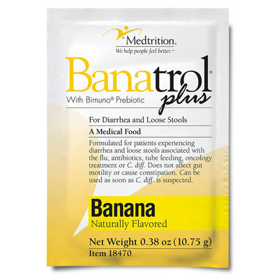 Banatrol Plus Oral Supplement - Banana Flavor, 5g Packet