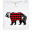 Plaid Racoon-1167 Unisex T-Shirt