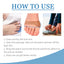 Thumb Toe Correction Patch, Big Toe Valgus Toe Swelling Correction Joint Pain Care Patch - Korvel
