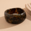 Vintage Irregular Dyeing Bracelet Round Wide Face Acrylic Bracelet for Women - Korvel