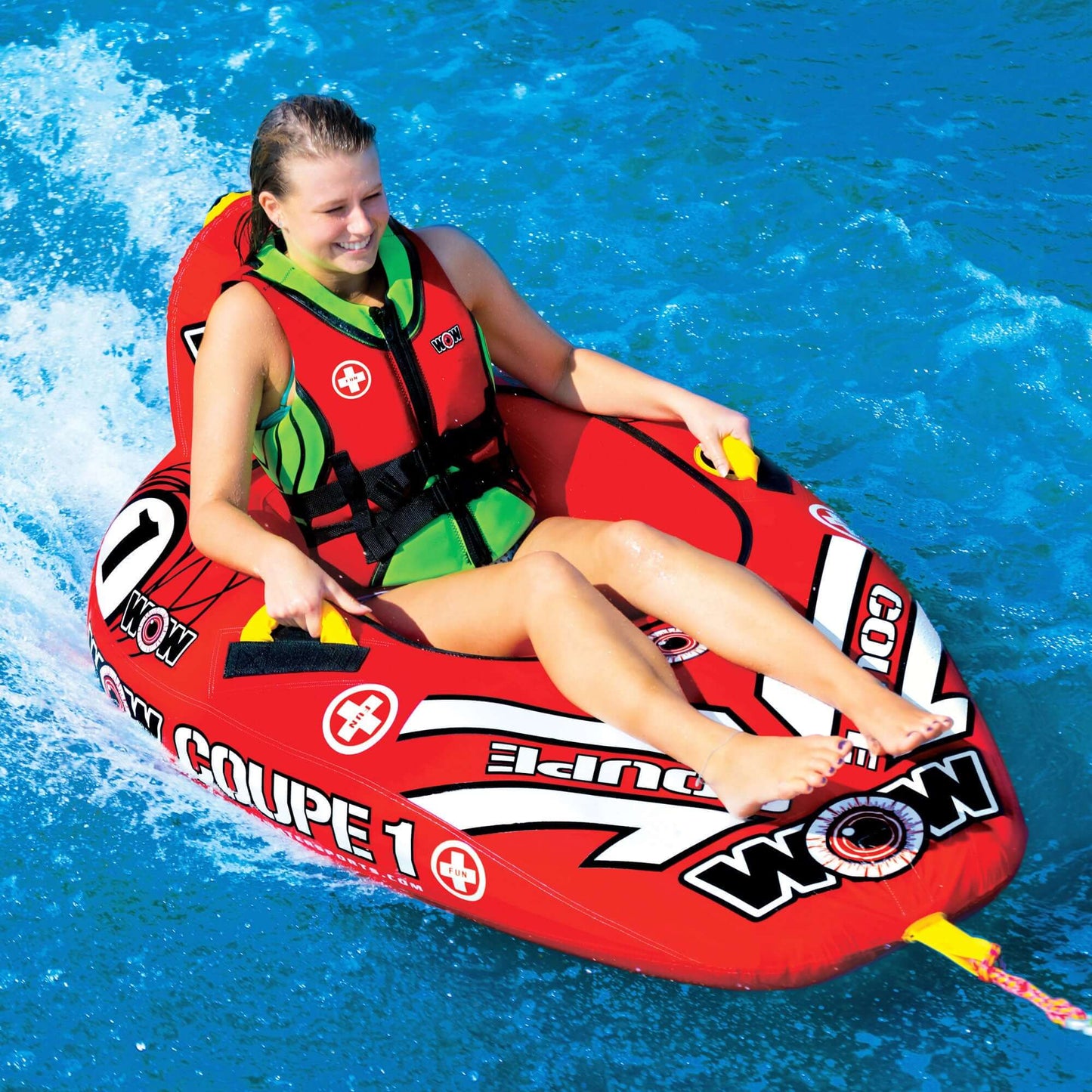 WOW Watersports Coupe Cockpit Tube de Traction pour Une Personne