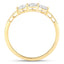Anillo de Compromiso de Diamante Creado en Laboratorio de 0.51 Quilates en Oro Amarillo de 14K