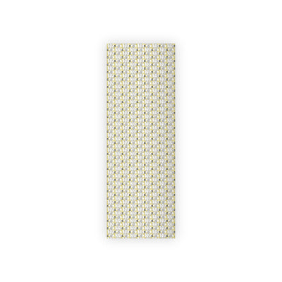 Vibrant Dog & Cat Birthday Gift Wrap - 1 Roll in Black & Yellow - Korvel