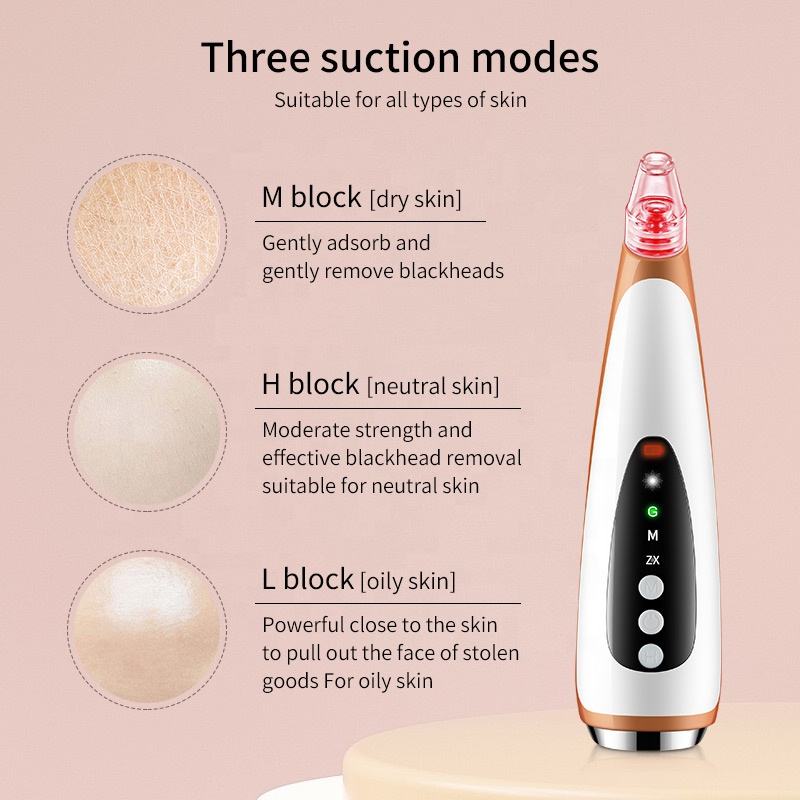 Electric Pore Cleaning Instrument with Light Therapy
