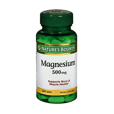 Comprimés de magnésium haute puissance de Nature's Bounty - 500 mg
