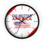 Do Better America Patriotic Silent Wall Clock – 10" Wood Frame