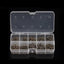 LEO 600PCS High Carbon Steel Fishing Hooks - Sharp Barbed Circle