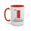 Taza de Parodia Política - 100% Cansado de Todos