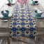 Elegant Faux Seal Pattern Table Runner