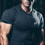 Men's Plus Size Round Neck Short Sleeve T-Shirt