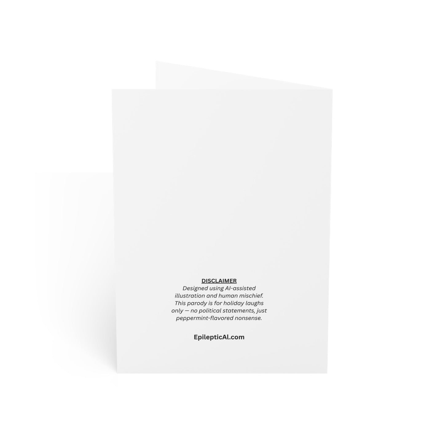 Santa’s Approval Ratings Christmas Card – Sets of 1, 10, 30, 50
