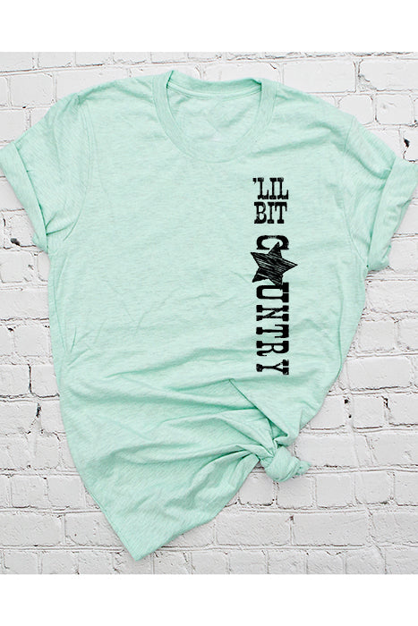 'Lil Bit Country T-Shirt - Korvel